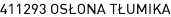 411293 OSŁONA TŁUMIKA