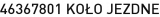 46367801 KOŁO JEZDNE